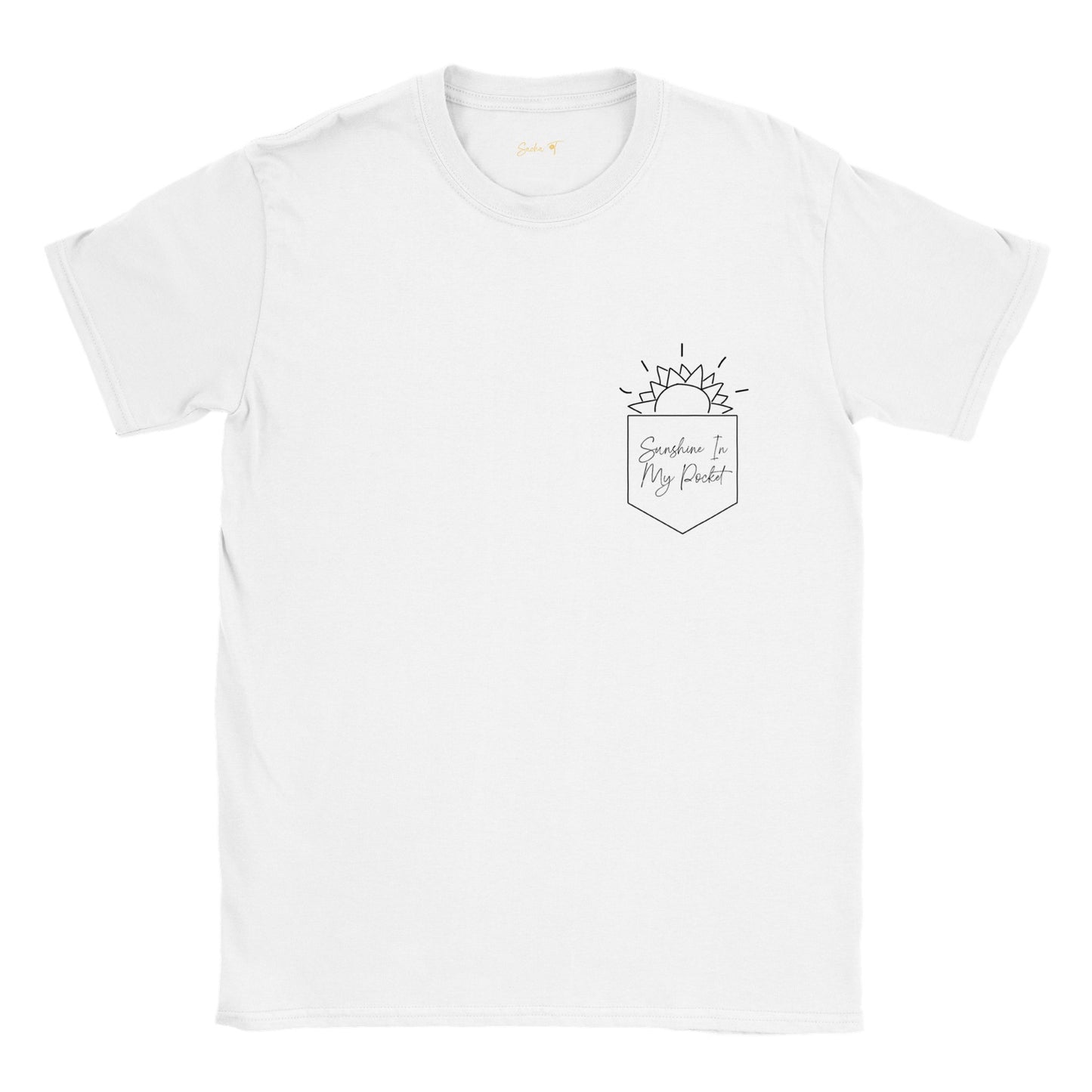 White 'Sunshine In My Pocket' T-Shirt